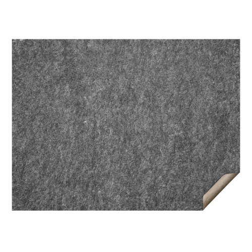 VEVOR - Slip-Resistant Rug Pad - Protective Cushioning Carpet Pad - 9' x 12' - 1/4"Thick - Dual Surface - Polyester Felt + Latex - Gray - 10-11㎡ Area Carpet Padding Rug Cushion Safe for All Floors