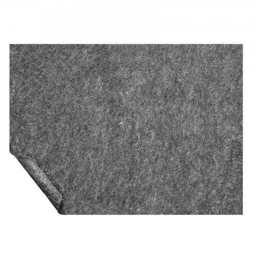 VEVOR Rug Pad Without Slip Resistance, Protective Cushioning Carpet Pad, 8' x 10', 1/2"Thick, 100% Pure Polyester Felt, 7-8㎡ Premium Comfort Underfoot Carpet Padding Rug Cushion for All Floors, Gray