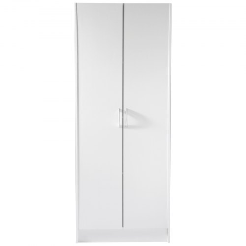 VEVOR Kitchen Pantry Cabinet, 60" Tall Food Pantry Storage Cabinet, 110LBS Freestanding Storage Cabinet Cupboard with 3 Shelves(2 Adjustable), Engineered Wood Utility Pantry for Kitchen, Dining Room