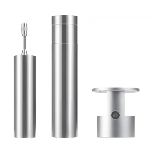 VEVOR Rotary Viscometer Rotor, 1-80 cP, 0# Viscometer Spindle, Stainless Steel, with Storage Case, for NDJ-5S NDJ-8S SNB-2T and LVDV-2T Laboratory Digital Rotary Viscosity Meters, for Low Viscosity