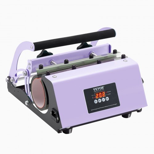 VEVOR Tumbler Heat Press Machine 311.8-850.5 g Mug Press Sublimation Tumblers Purple