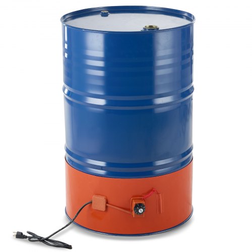 VEVOR 208.2 L Metal Drum Heater 1200 Watt 25.4 cm Width, 30-150°C Adjustable