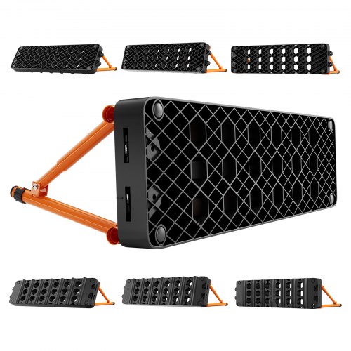 VEVOR Soccer Rebounder Board, 950 x 250 mm Portable Soccer Rebound Wall, Dual Surface Sports Kick Back Trainer, 3 Adjustable Angles, Easy Setup Ball Practice Equipment for Passing & Reaction Skills