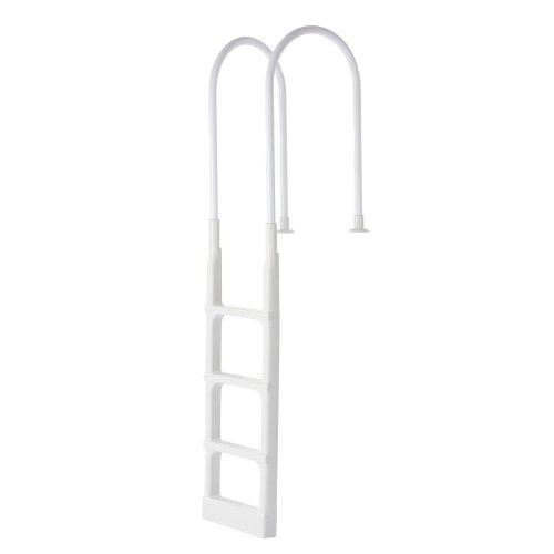VEVOR Swimming Pool Ladder, 4-Step Double Handrails Stair, Non-slip Thickened Heavy Duty Steps, Load Capacity 300 lb, for 48-54 In Inground & Above-ground Pools of Any Deck Surface Indoor & Outdoor