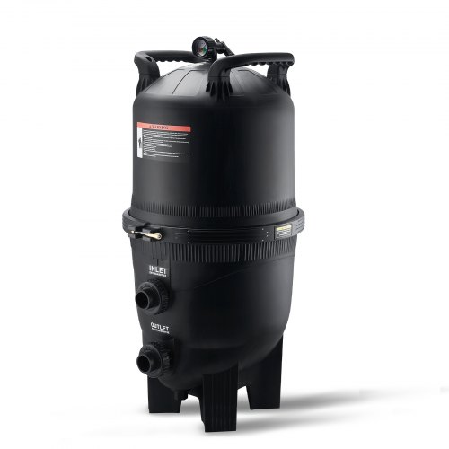 VEVOR Cartridge Pool Filter, 49 Sq.m Filter Area Inground Pool Filter, Above Ground Swimming Pool Filtration Filter System with Upgrade Filter &Leak-proof, for Hot Tubs, Spa, Inflatable Pool