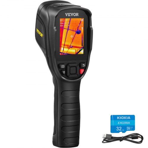 VEVOR Infrared Thermal Imager Thermal Camera IR Resolution 240x180 7.1 cm LCD Screen