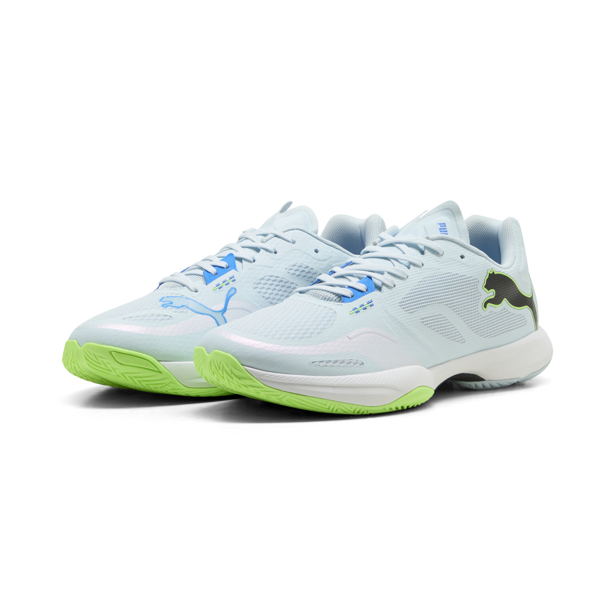 PUMA Vantage Turbo 2 Hallenschuhe Unisex, Accessoires, Blau, 39