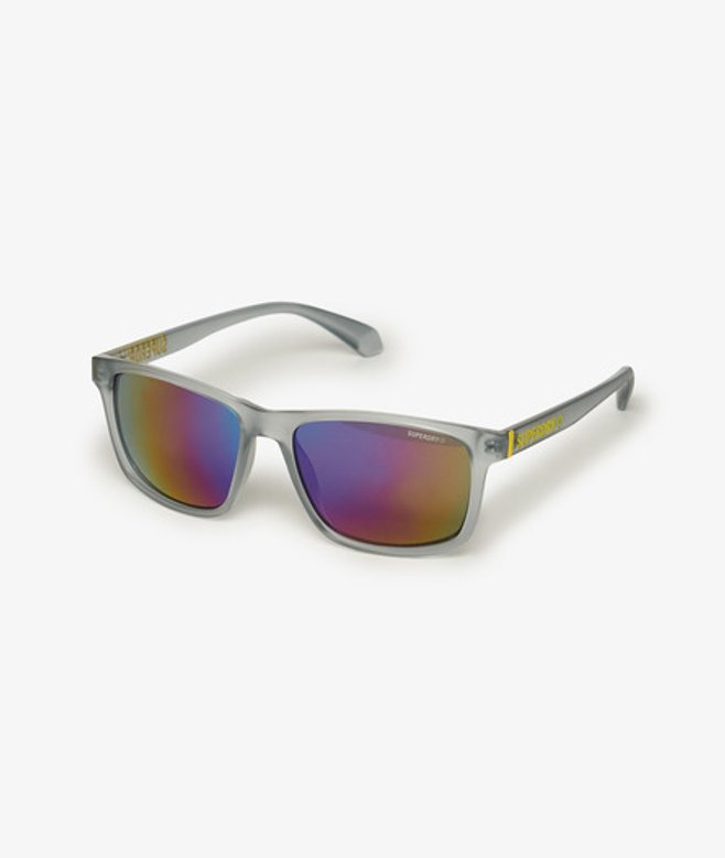 Superdry Damen Eckige Sonnenbrille Light Grey - Größe: 1Größe
