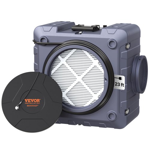 VEVOR Air Purifier with 3 Stage Stackable Negative Air Machine 550 CFM