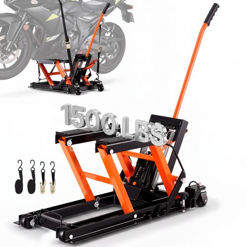 VEVOR Motorcykel Hydraulpump Jack 1500 LBS ATV Dirt Bike Stand