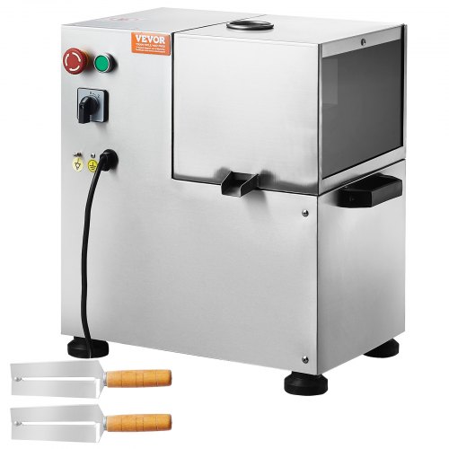 VEVOR Elektrisk Sockerrörspress, 800W Sockerrörspressmaskin med 661LBS/H Hög Effekt, 4 Rostfria Valsar, Automatisk Valstrycksjustering Sockerrörsjuicepress För Hem/Kommersiellt