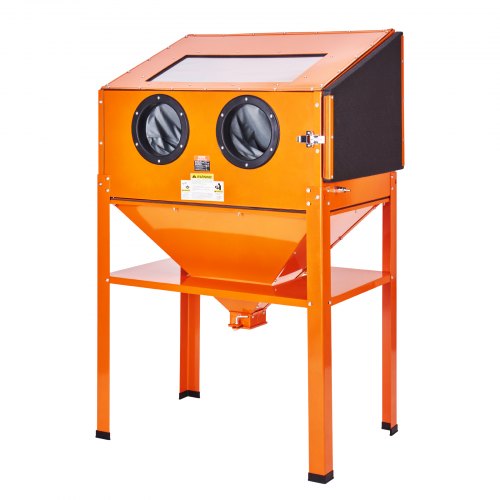 VEVOR 60 gallon sandblästringsskåp med stativ med blästerpistol och 4 munstycken
