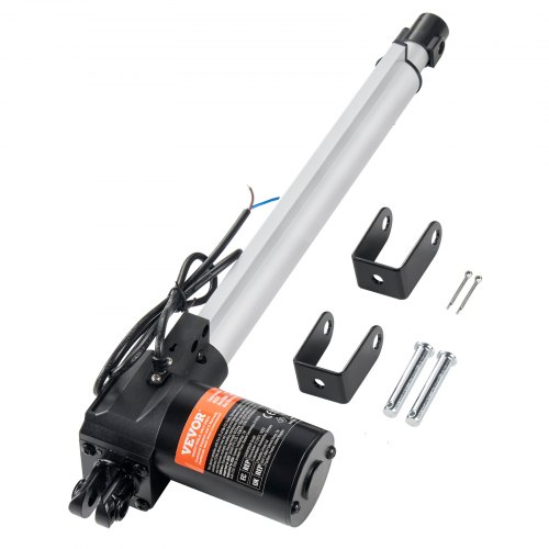 VEVOR linjärt ställdon 12V 12In Heavy Duty 1320lbs/6000N 0,19"/s IP44-skydd