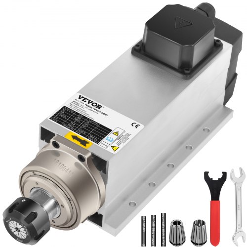 VEVOR 4KW 2220V luftkyld spindelmotor ER25 CNC luftkyld spindelmotor för CNC-gravyrfräsmaskin