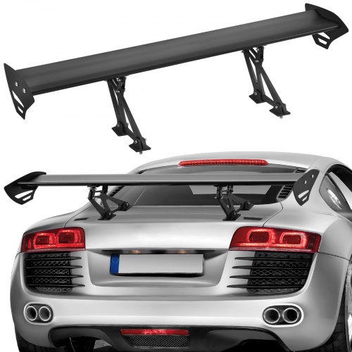 VEVOR Universal Rear Spoiler GT Style Justerbar Trunk Wing Car Racing 43,3''