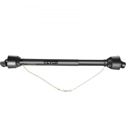 VEVOR Kraftuttagsaxel Kraftuttagsdrivaxel 1-3/8" x 6 Splineändar Rund ände T4 43"-61