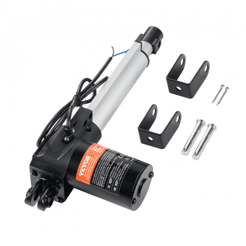 VEVOR linjärt ställdon 12V 6Tum Heavy Duty 1320lbs/6000N 0,19"/s IP44-skydd