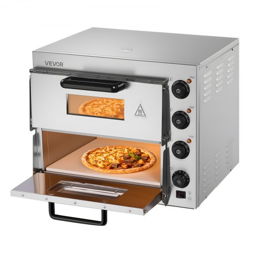 VEVOR kommersiell pizzaugn Elektrisk pizzaugn för 16" pizza inomhus