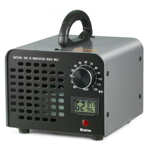 VEVOR Ozongenerator 36000 mg/h Ozonmaskin Luktborttagare med 0-120 min Timer