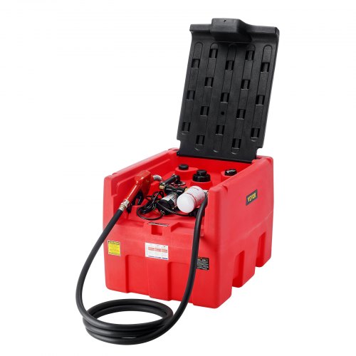 VEVOR Bärbar Diesel- och Bensintank 48 Gallon Bränsletank med 12V Överföringspump
