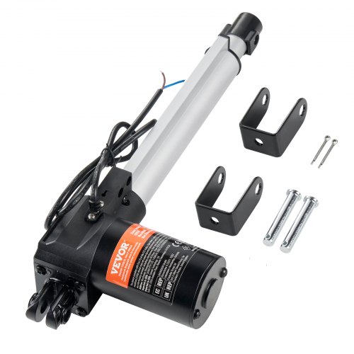 VEVOR linjärt ställdon 12V 8Tum Heavy Duty 1320lbs/6000N 0,19"/s IP44-skydd