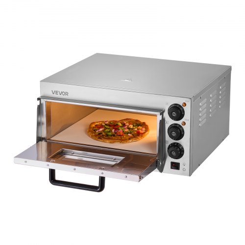 VEVOR kommersiell pizzaugn Elektrisk pizzaugn för 16" pizza inomhus