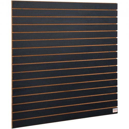 VEVOR Ribbor, 1,2 m x 0,6 m svarta garageväggspaneler 61 cm H x 122 cm L (set med 2 paneler), robusta garageväggsorganiseringspaneler för butik, garagevägg och hobbyförvaring
