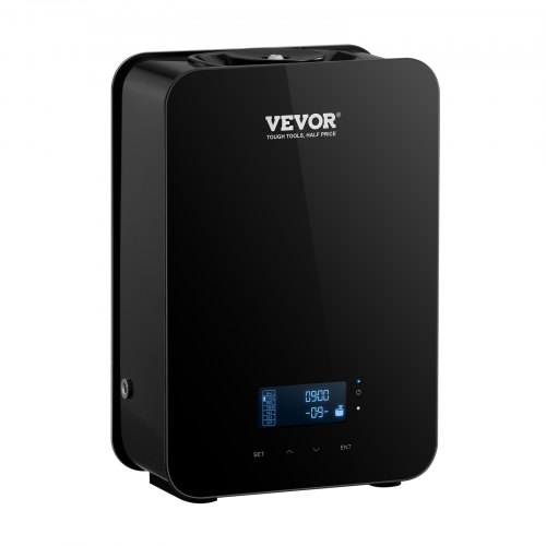VEVOR Upgrade HVAC Doftdiffusor, Smart Doftluftsmaskin för Hemmet, 180 ml med Kalluftsteknik, Vattenfri Eterisk Olja-diffusor, Täcker Upp till 180 kvm för Vardagsrum, Kontor, Spa, Hotell