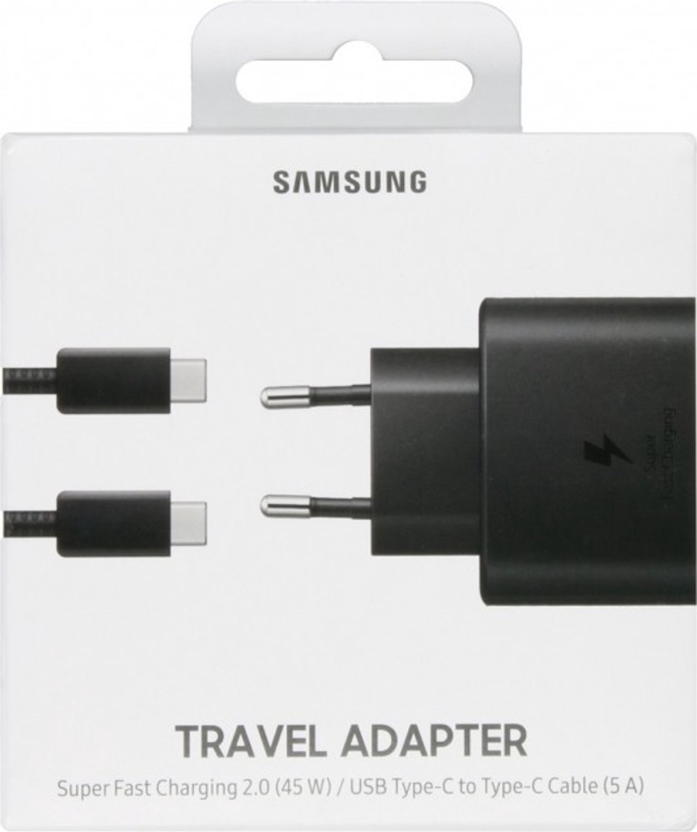 Samsung Samsung Schnellladegerät 45 W EP-TA845, PD, Black