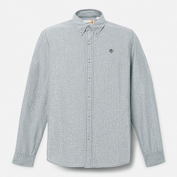Timberland - Camicia Oxford da Uomo in verde scuro, Uomo, verde, Taglia: XL
