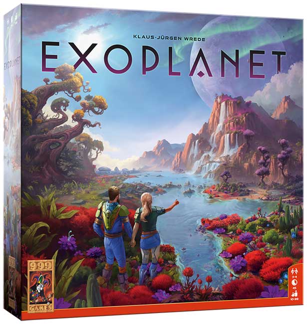 Exoplanet - 999 Games Board game