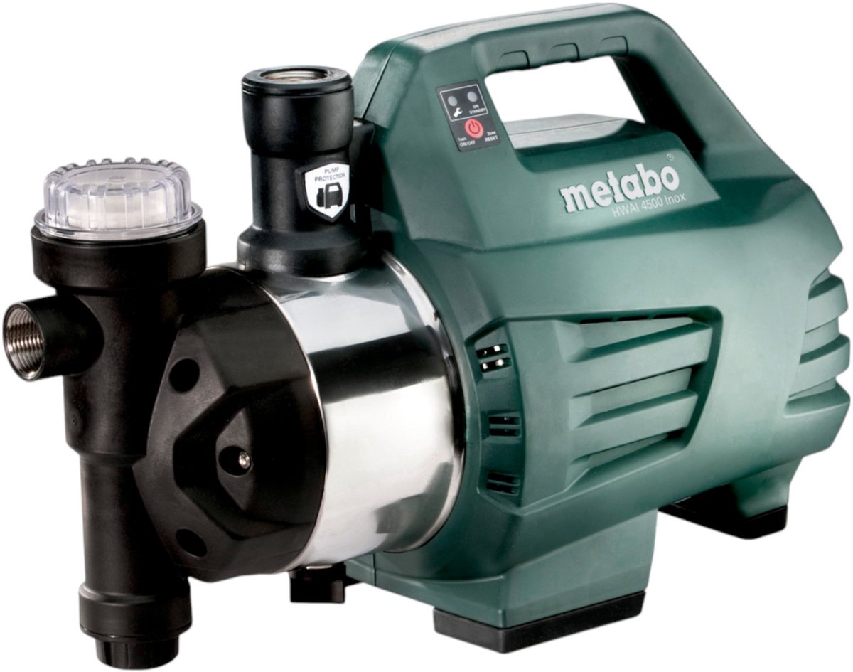 Metabo Metabo HWAI 4500 Inox Hauswasserautomat – 1.300 W, Automatik, Edelstahl