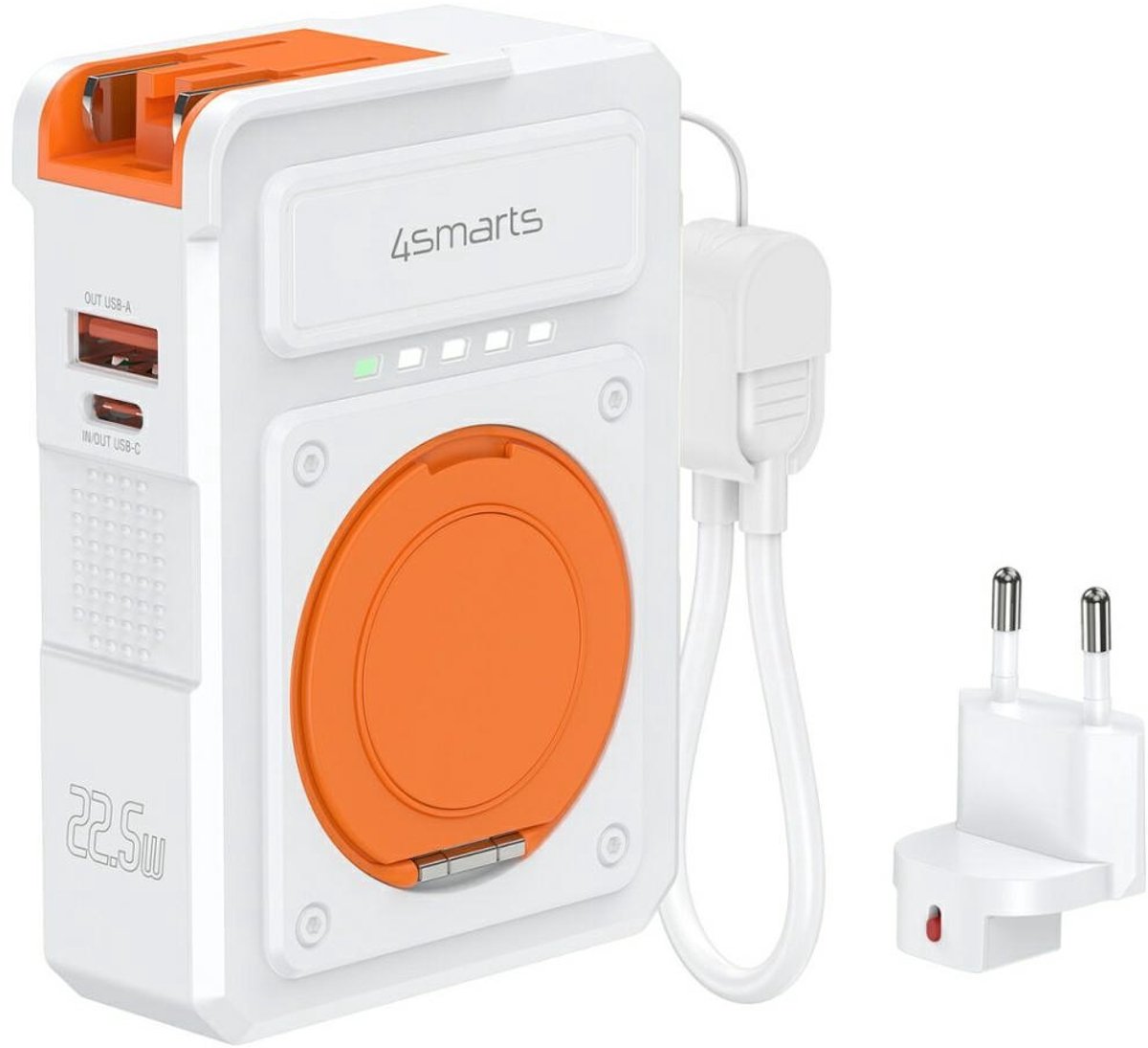 4Smarts 4smarts 6in1 Hybrid Charger, Wireless Powerbank