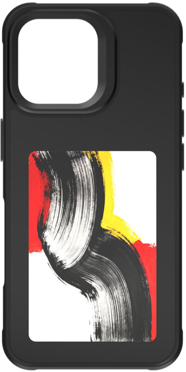 4Smarts 4smarts E-Ink Cover / NFC-Display iPhone 17, Qi2 ready - black