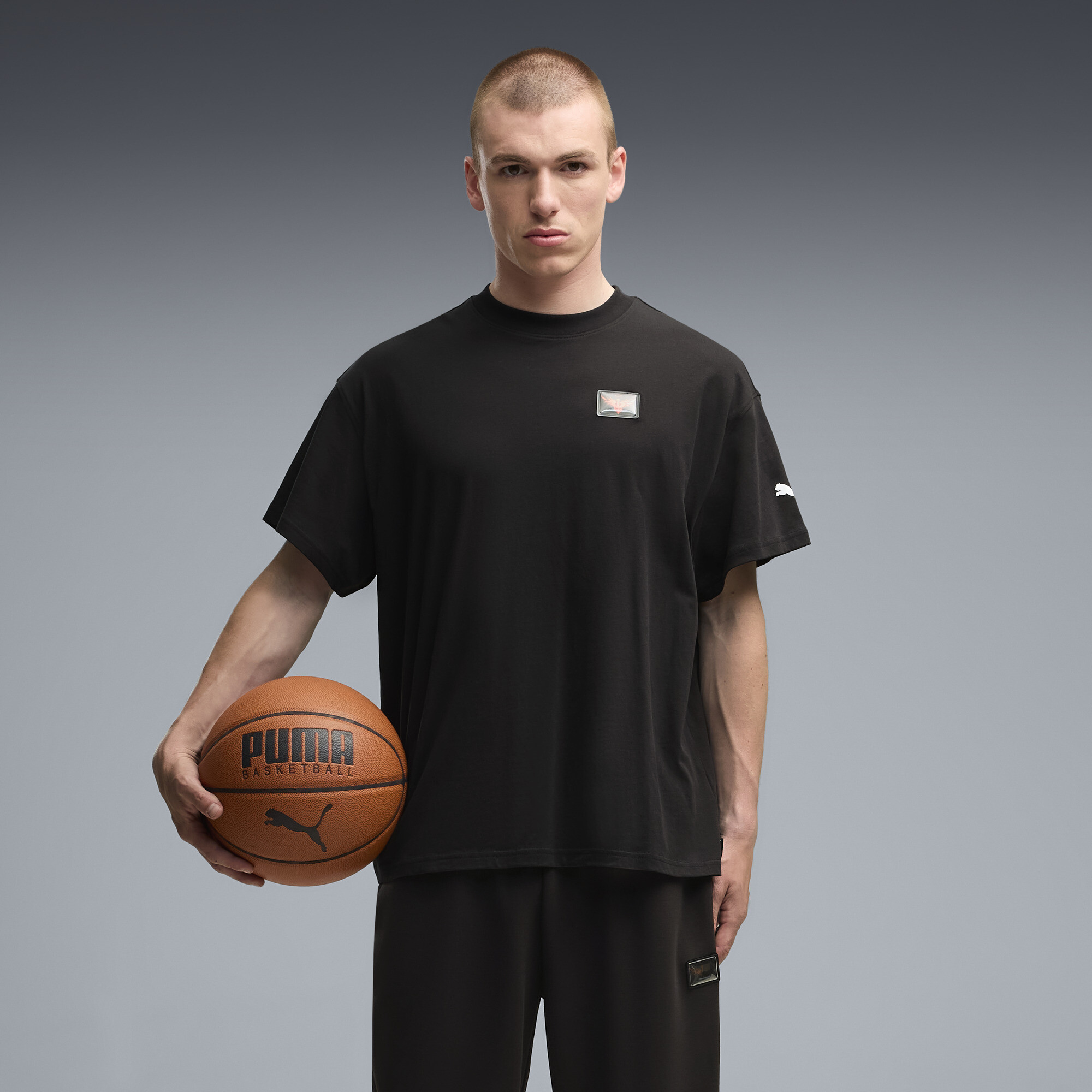 PUMA Rare Supply Oversized T-Shirt Herren, Accessoires, Schwarz, 3XL