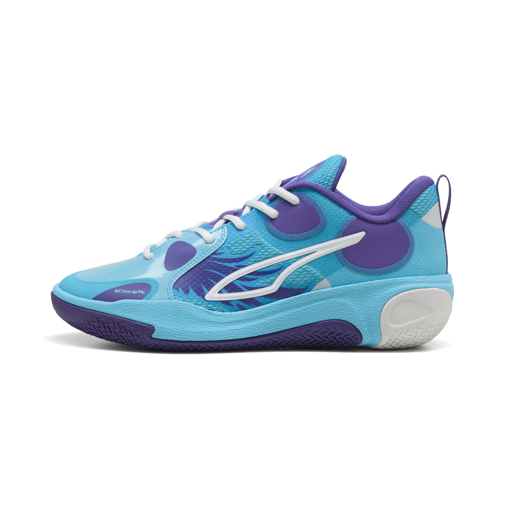 PUMA MB World.01 Basketballschuhe Unisex, Schuhe, Blau, 53.5