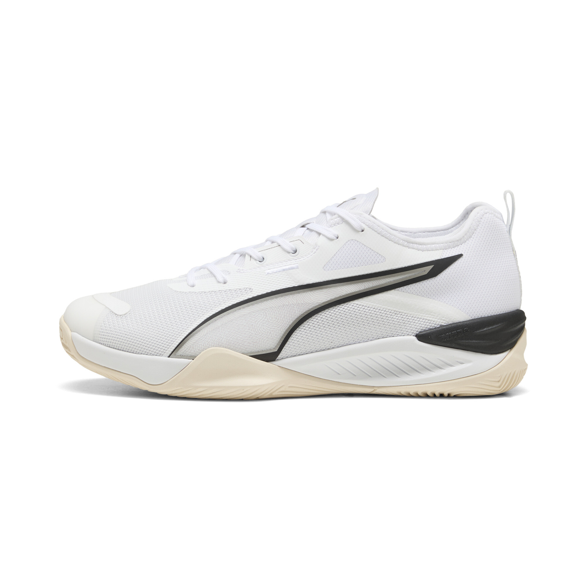 PUMA Eliminate NITRO™ 4 Handballschuhe Unisex, Schuhe, Weiß, 41