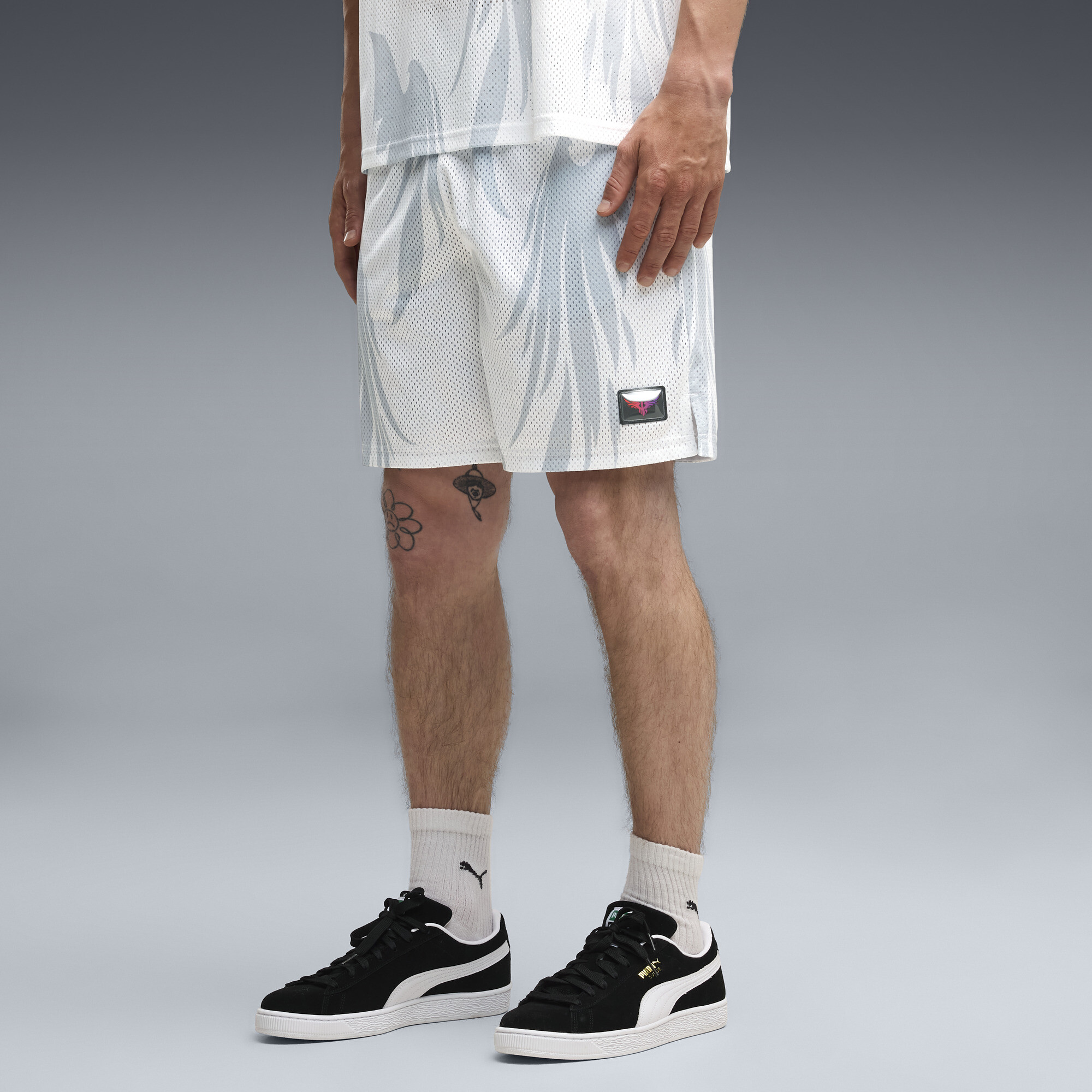 PUMA Rare Supply 7" Gestrickte Shorts Herren, Accessoires, Grau, 3XL