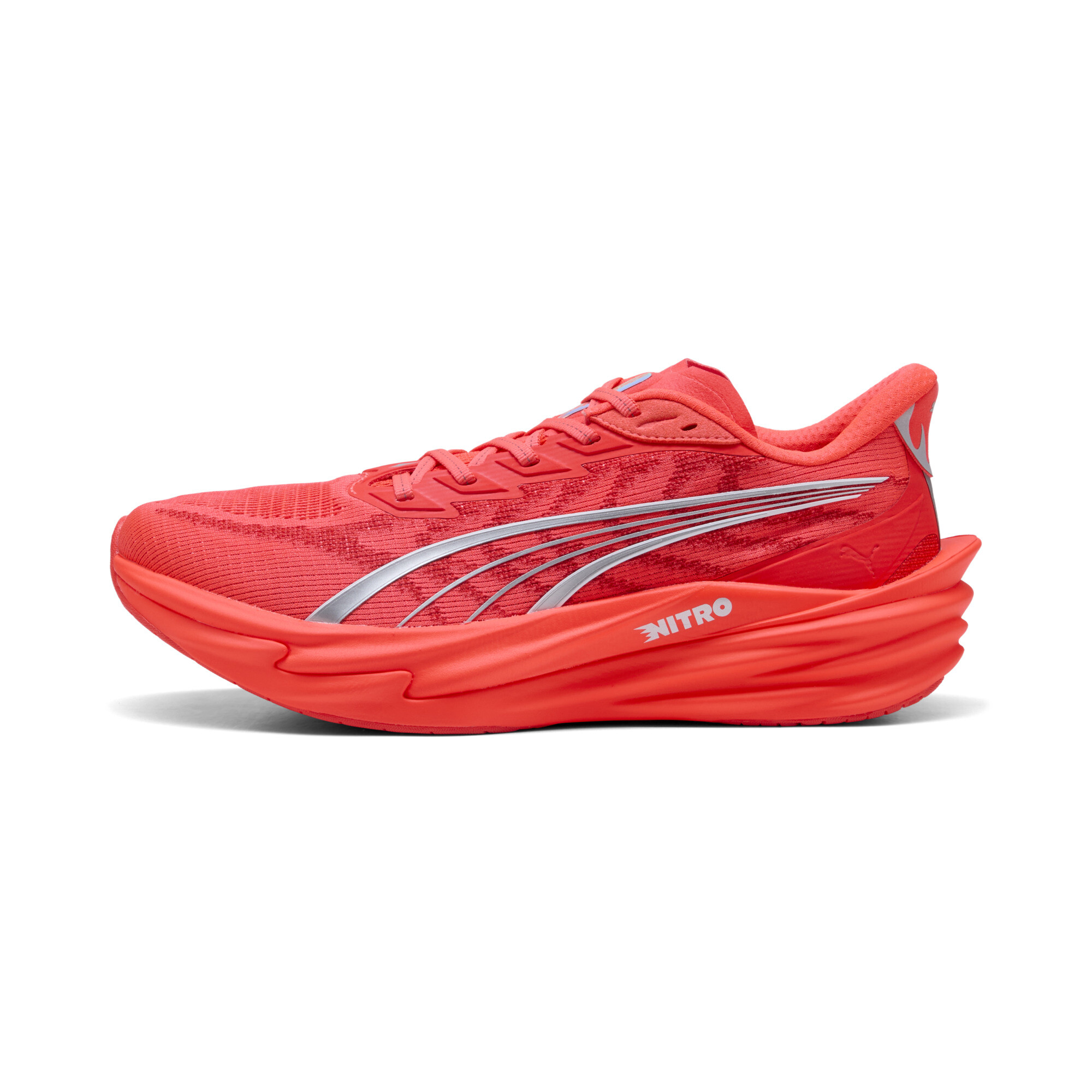 PUMA Deviate NITRO™ 4 Laufschuhe Herren, Schuhe, Rot, 42.5