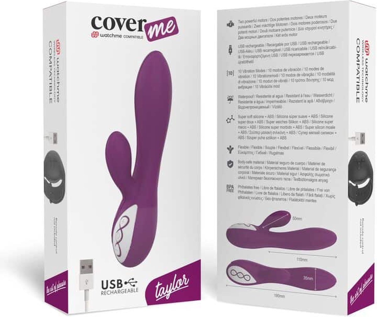 Coverme Taylor Vibrador 19 Cm