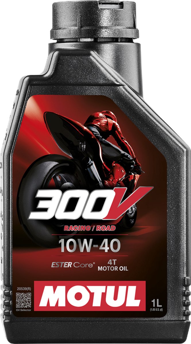 MOTUL 10W-40 synthetic 300V Factory line road racing, Engine oil 4T, 1 litre