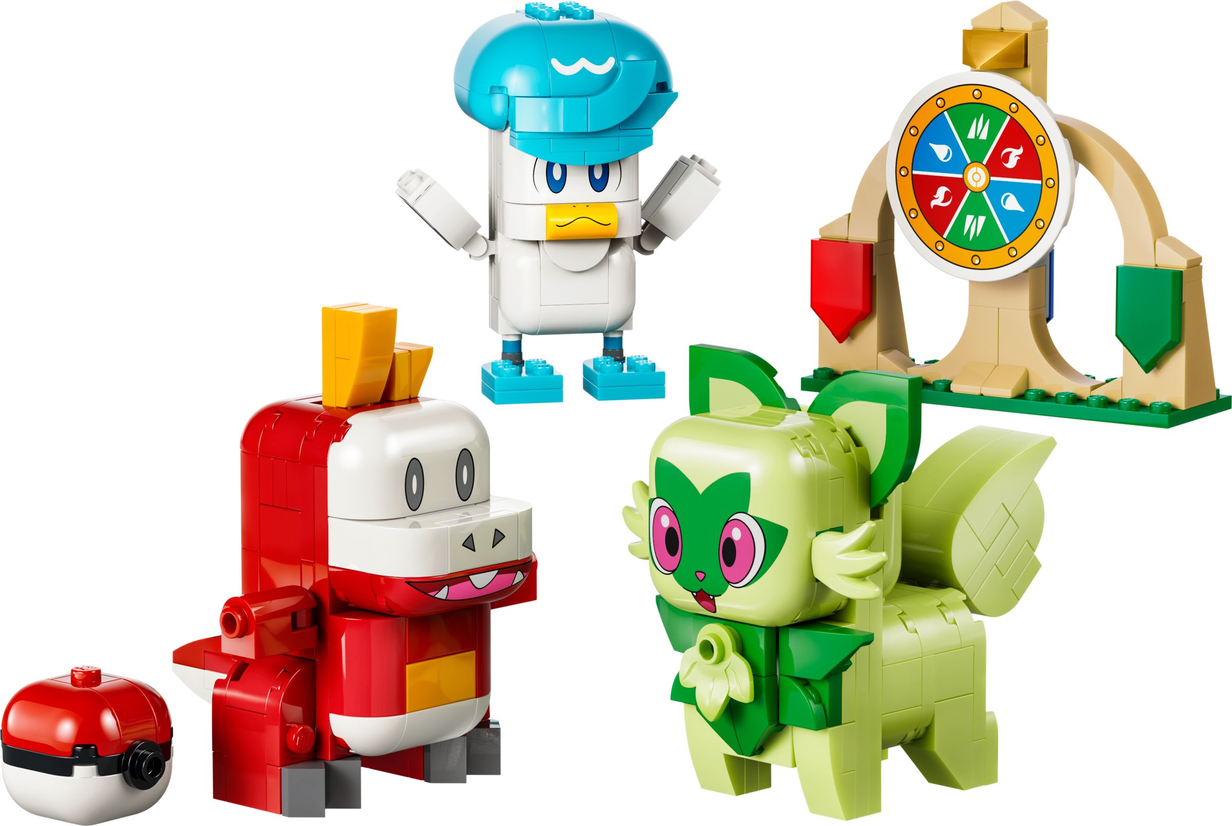 SMART Play: Sprigatito, Fuecoco i Quaxly - bitwa
