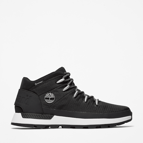Timberland - Sneaker Impermeabile Sprint Trekker Mid da Uomo in nero, Uomo, nero, Taglia: 44.5