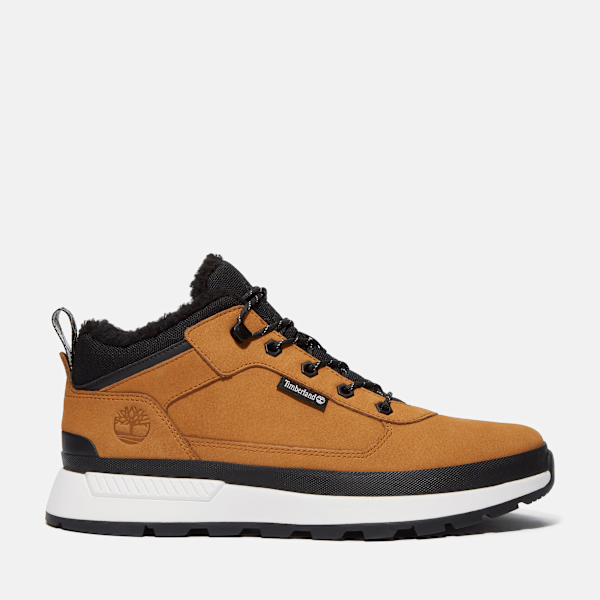 Timberland - Sneaker Foderata Field Trekker da Uomo in giallo, Uomo, giallo, Taglia: 42