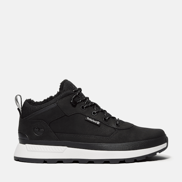 Timberland - Sneaker Foderata Field Trekker da Uomo in nero, Uomo, nero, Taglia: 43.5