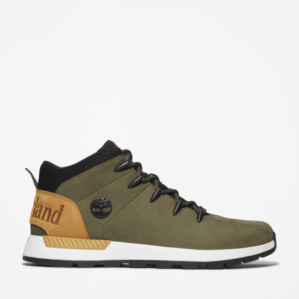 Timberland - Sneaker Sprint Trekker Mid da Uomo in verde scuro, Uomo, verde, Taglia: 44.5