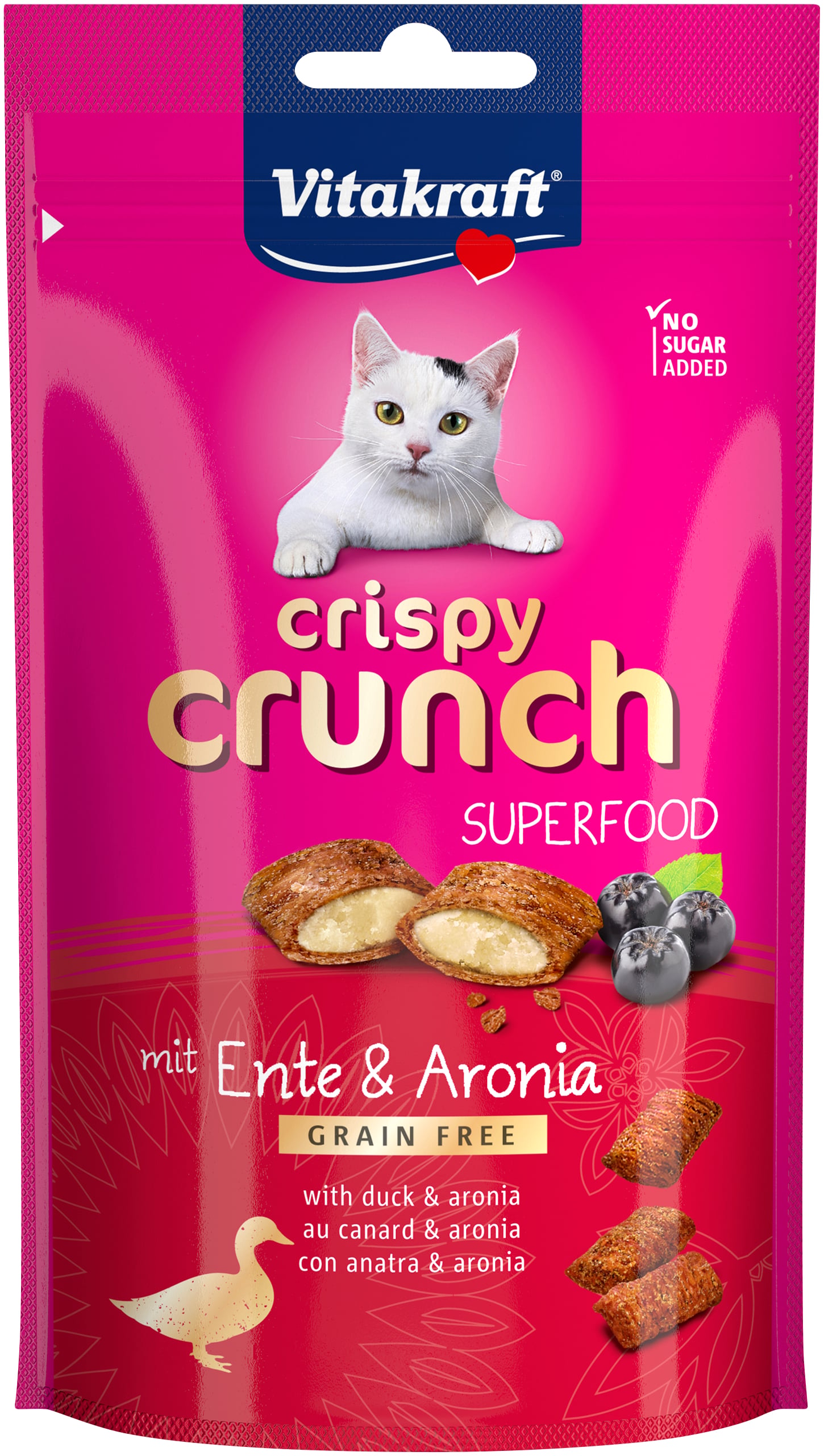 Vitakraft - Crispy Crunch with duck and chokeberry
