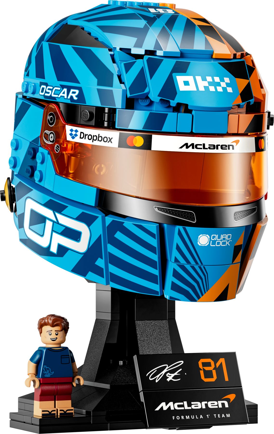 Kask Oscar Piastri McLaren Mastercard F1 Team