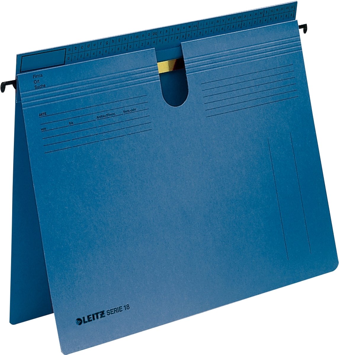 50 x Leitz Hängehefter SERIE 18 A4 Manilakarton blau
