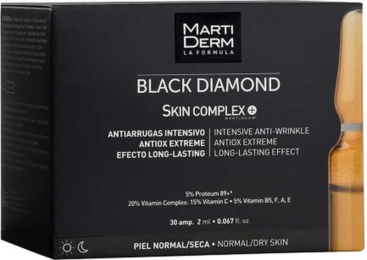 Martiderm Spezifische Black Diamond Skin Complex Advanced Anti-Aging-Behandlung - Antioxidans